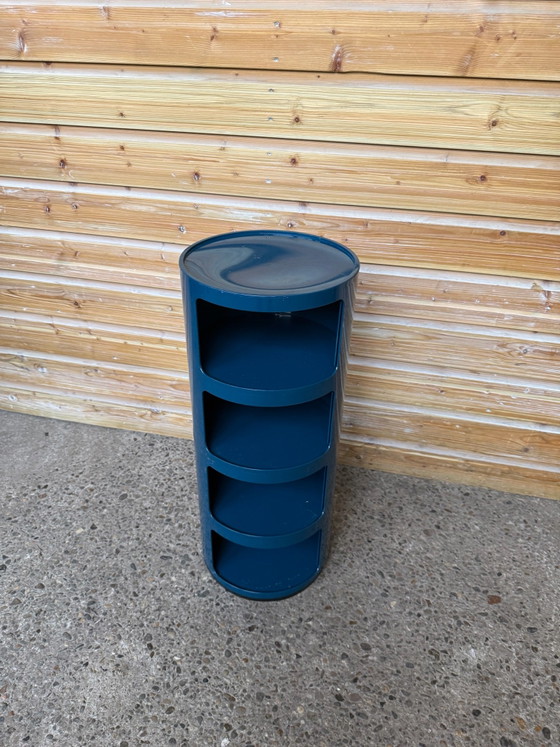 Kartell Componibili, Armadio contenitore blu con 4 scomparti, Armadi contenitori, Plastica (foto 3 di 7)