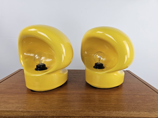 Set of very rare table lamps by Enzo Biolo for Il Picchio 1960s