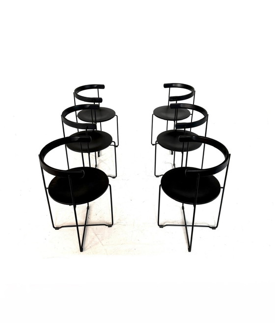 Image 1 of 6x Sedia pieghevole di design, 'Soley', Kusch & Co '80