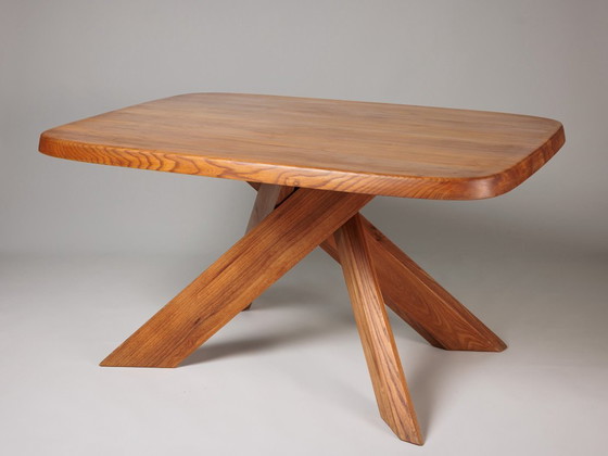 Image 1 of Dining table T35b by Pierre Chapo