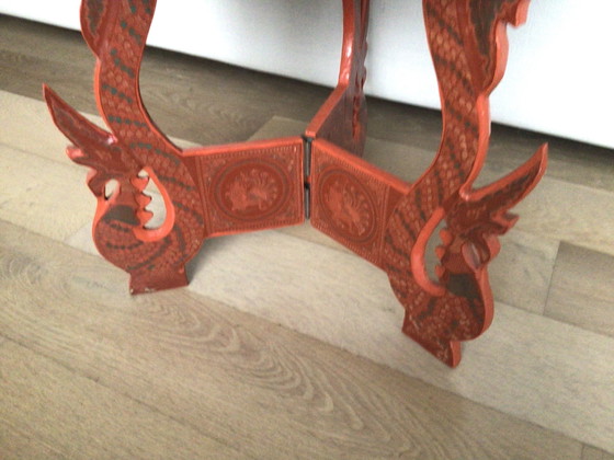 Image 1 of Tavolo laccato birmano