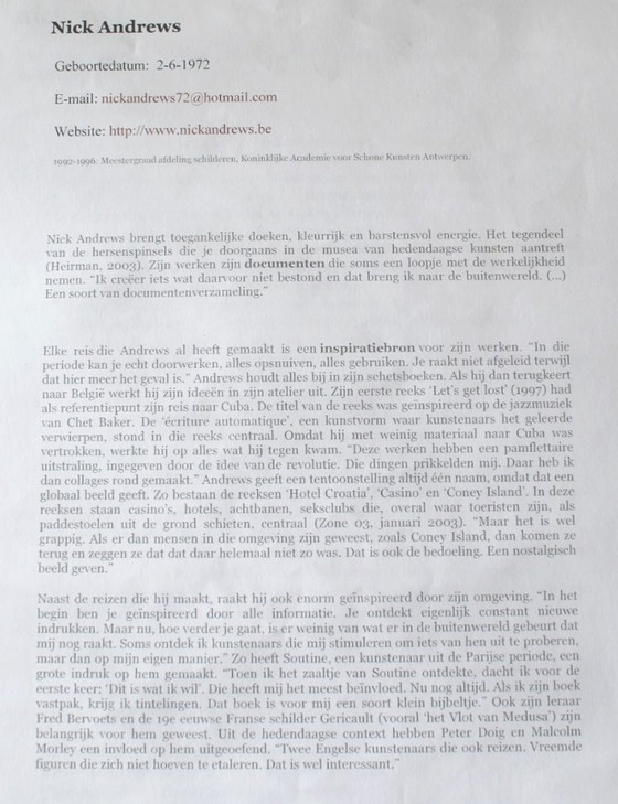Image 1 of Nick Andrews, litografia 'The Gang' 43/125 - anno 2010