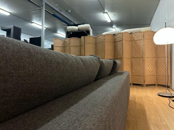 Image 1 of ZGAN Minotti Corner Sofa 3-Piece Wool | Dark Gray | Top Condition