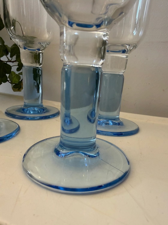 Set of 4 Bormioli Rocco flutes – Glass & Decanter, Glass, Postmodern (photo 5 of 6)