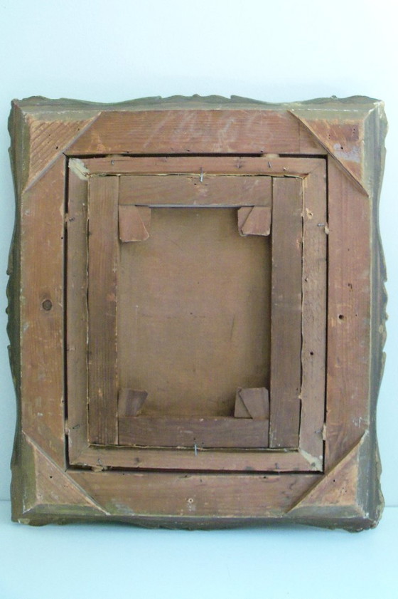 Image 1 of Biedermeier portrait of an elderly lady