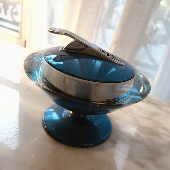 Image 1 of Vintage Table Lighter - Space Age - Maruman - T36 Saucer - Japan - 1970