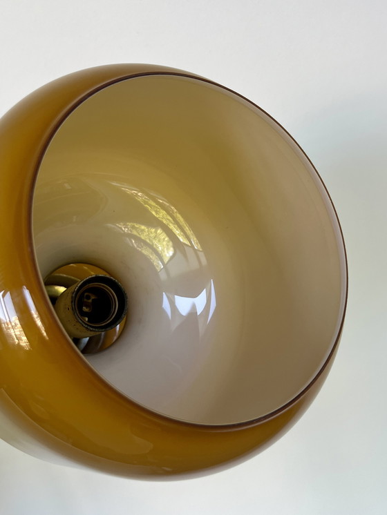 Image 1 of Mid-Century Opaline Pendant Lamp 1960s