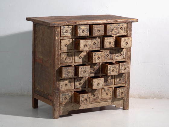 Ancienne armoire d'apothicaire chinoise – Chine, circa 1910 – Commodes (photo 20 of 40)