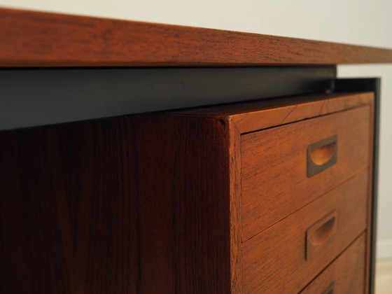 Image 1 of Scrivania in teak, design danese, anni '70, produttore: Danimarca