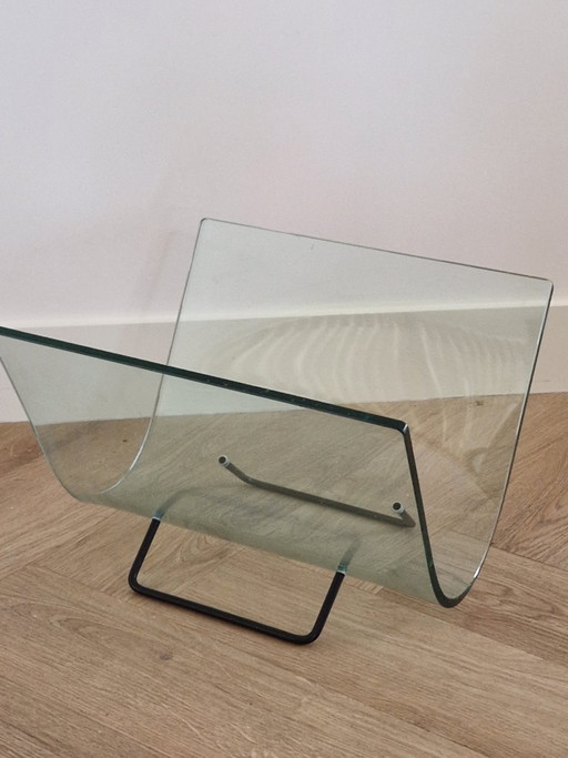Fiam Glas-Zeitungs- und Zeitschriftenhalter