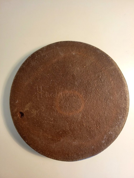 Image 1 of Brutalist ceramic candle holder by Rudi Stahl 1970