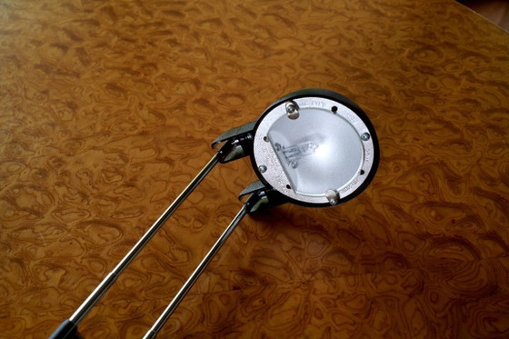 Lot de 3x Lampes Télescopiques Vintage IKEA Espressivo (années 90) – Lampes de bureau, Plastic, Chrome (photo 13 of 15)