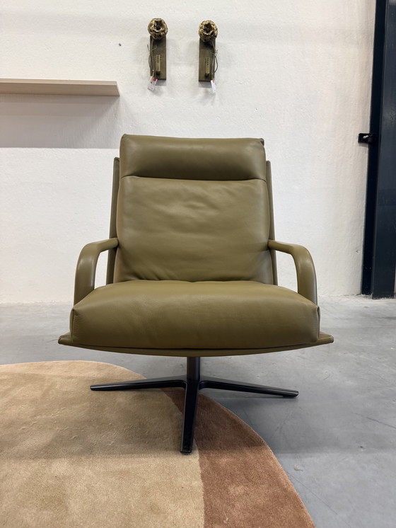 Image 1 of Leolux Kudo Two Fauteuil Raffino Fennic leer 