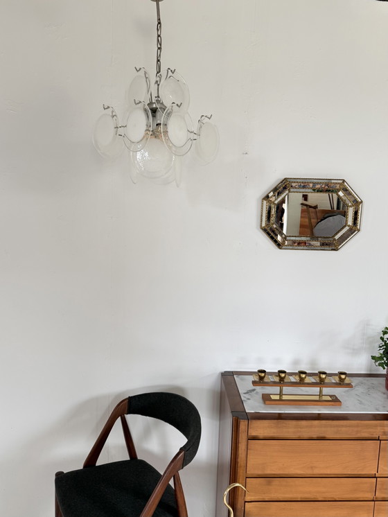 Image 1 of Vintage Murano glass pendant lamp, Gino Vistosi, Italy ‘70