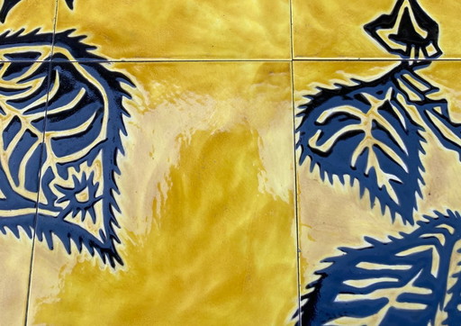 Jean Lurçat a Saint-Vincent, tavolino da caffè in ferro battuto, 1950