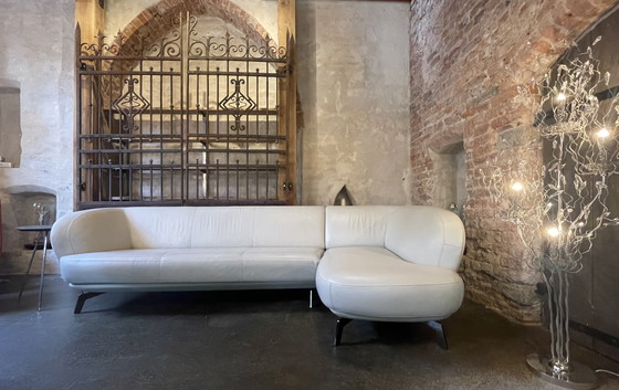 Image 1 of Sofá esquinero Leolux Flint, cuero Ceras