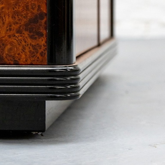 Image 1 of Buffet en bois de racine italien des années 1980