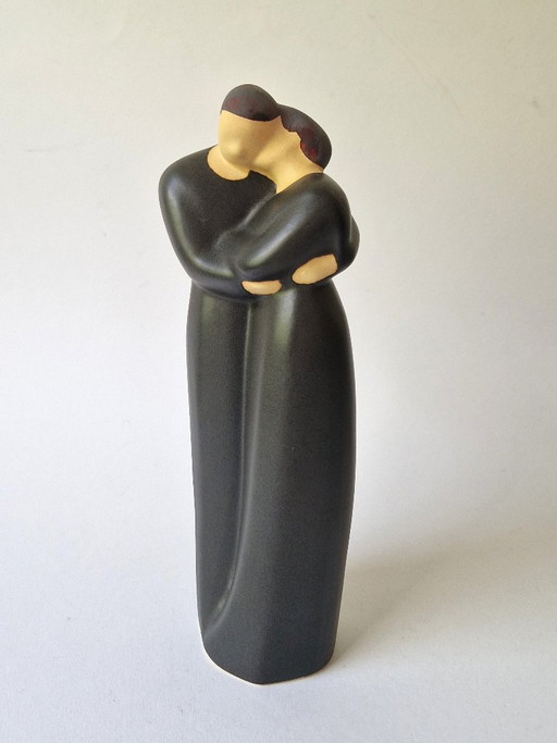 Jie Keramik Design – Lovers von Ewa Jarenskog – Signiert – beeldhouwkunst, Ceramic