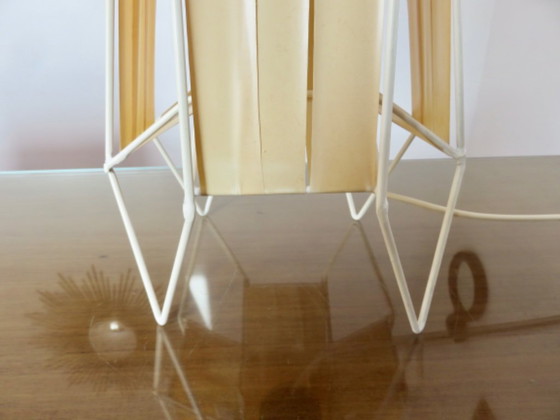 Minimalist lamp by Bengt Johan Gullberg, Sweden, 1950-1960 – Table lamps, Metal, Plastic (photo 6 of 12)