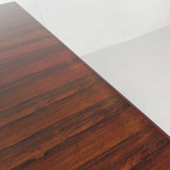 Image 1 of Art-Deco-Esstisch, Palisanderfurnier, ausziehbar auf 248 cm, 1930er Jahre