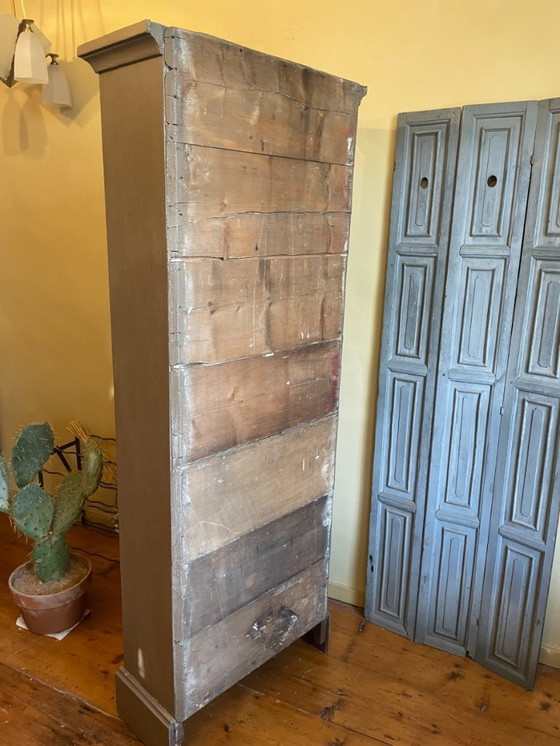 Image 1 of Display cabinet, china cabinet, collection cabinet with drawer, French antique