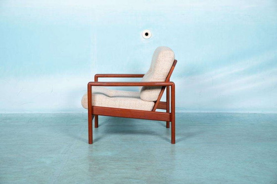 Image 1 of Midcentury armchair teak Danish design Japandi lounge chair
