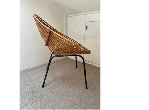 Rattan Design Chair Rohé Noordwolde
