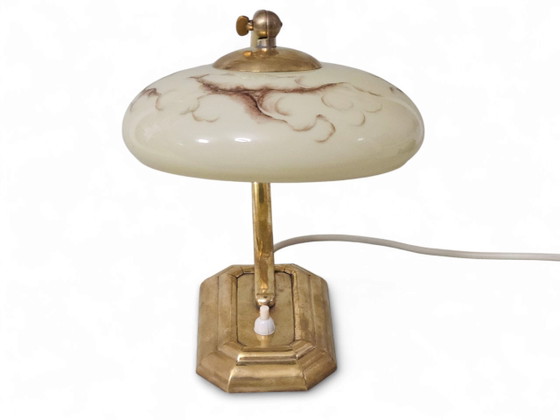 Image 1 of Extremely rare, handmade Art Deco table lamp / bedside lamp, 1920s