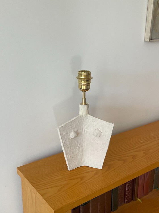 Image 1 of Franse hedendaagse keramische lamp, "Idolo" van Renzo Maar