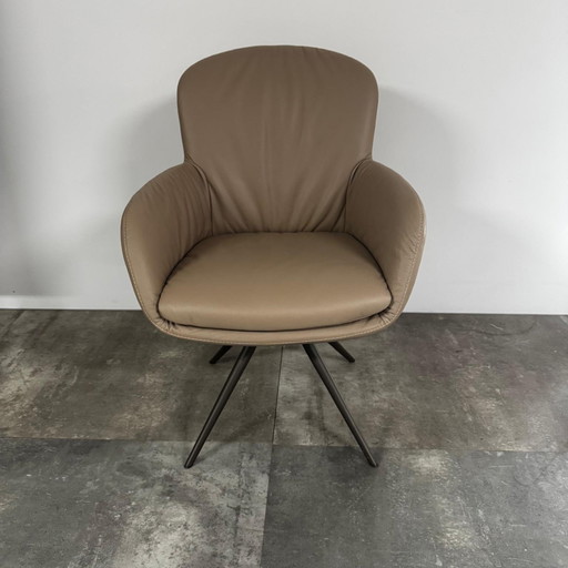 Shell set of 6 – Bert Plantagie, eetkamerstoelen, Leather, Calfskin (photo 2 of 6)