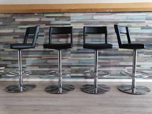 4 taburetes de bar diseño Johanson