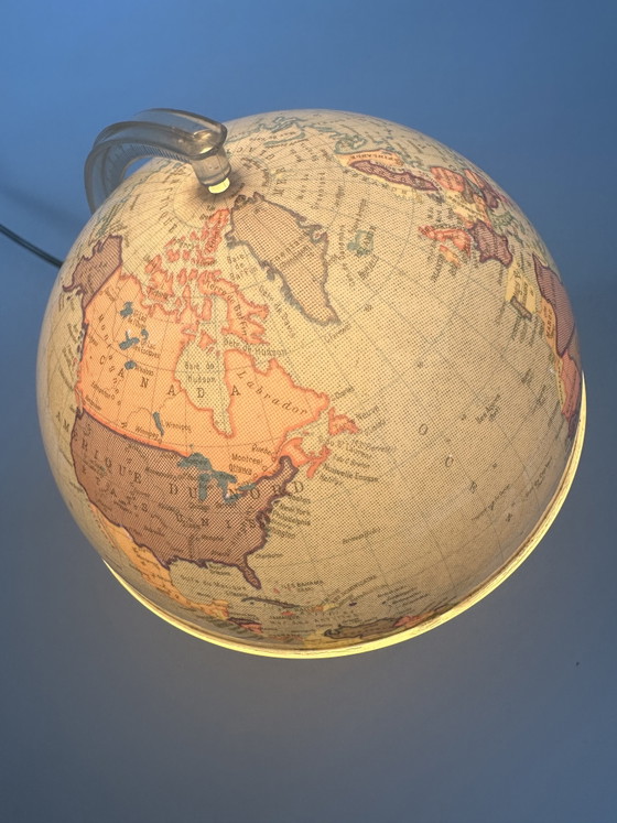 Image 1 of Globe (lampe) vintage - Globe Terrestre