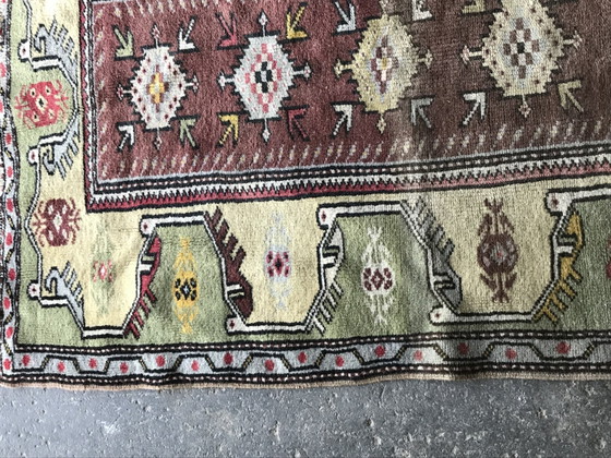 Tapis de prière Milas turc vintage – Laine (photo 5 of 6)