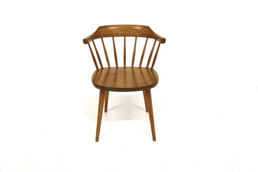 Småland Stühle von Yngve Ekström, Schweden, 1970er, 3er Set