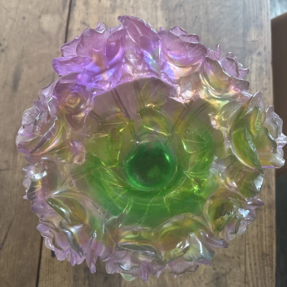 Image 1 of Vase Daum Passion Rose