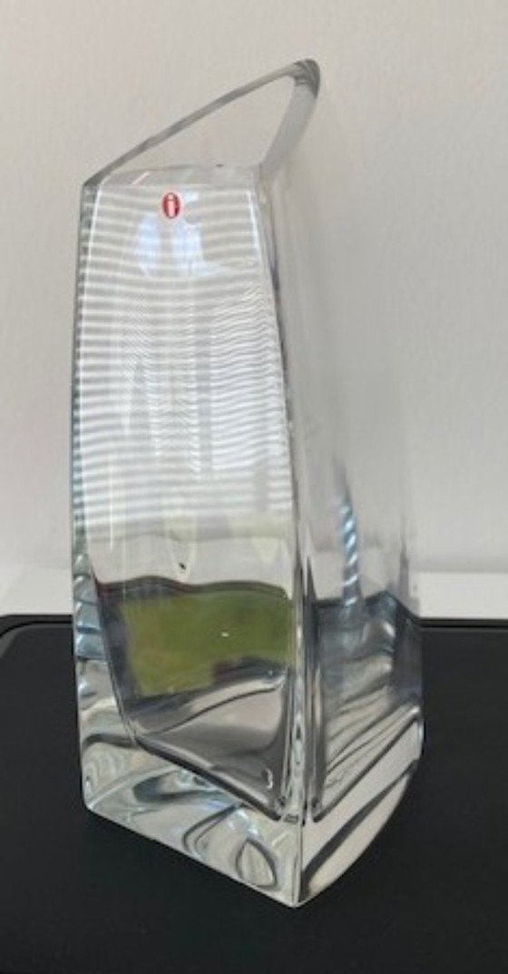 Image 1 of ittala "Sail" vaas Miko Karppanen 1988
