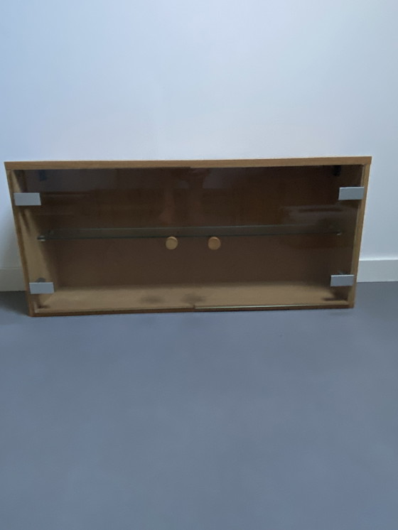 Image 1 of Vintage vitrine hangkastje uit jaren 70/80