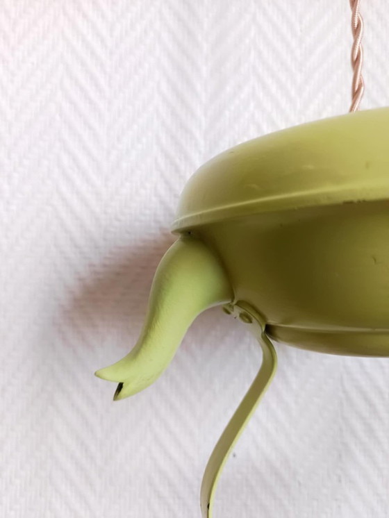 Image 1 of Vintage theepot hanglamp