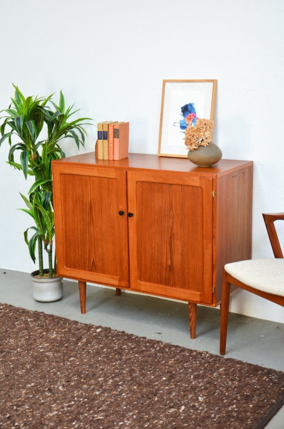 Image 1 of Credenza vintage, cassettiera in teak, stile metà secolo, anni '70, armadio retrò