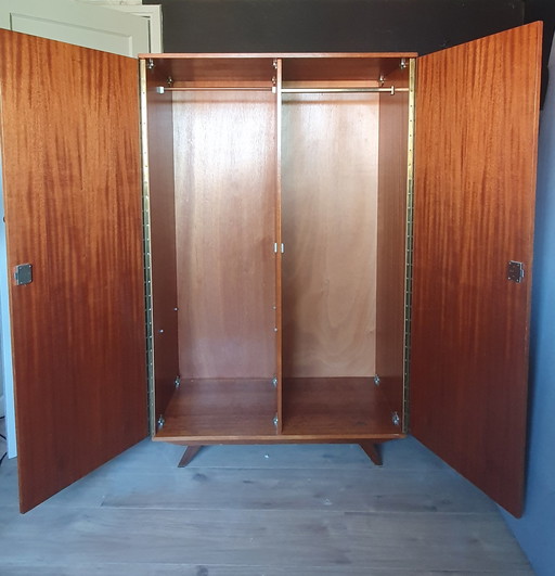 Vintage Deens Design Kledingkast Jaren 60