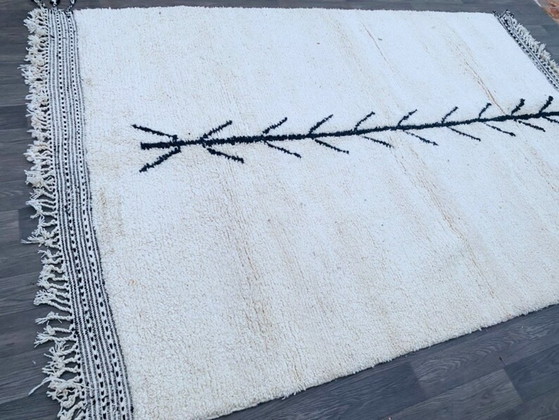 Tapis Artisanal En Laine Naturelle 200cmx300cm – Rugs & carpets, Cotton (photo 3 of 8)