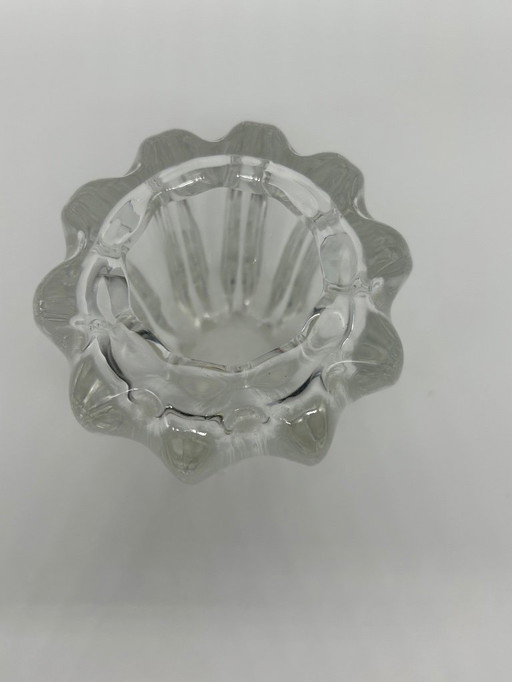 petit vase en cristal Pierre D'Avesn 