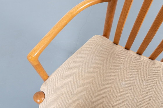 Image 1 of Ensemble de 4 chaises de salle à manger danoises par Hans J. Frydendal pour Boltinge Stolefabrik