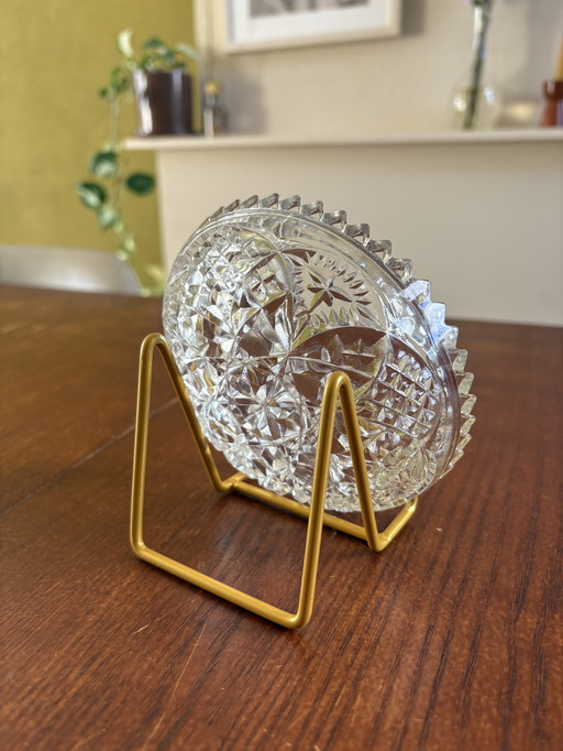 Kristallglas Vintage Schale