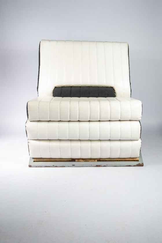 Image 1 of Sedia 'Libro' di Gianni Pareschi, Grupo Dam per Busnelli, Italia anni '70