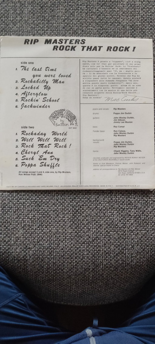 Rare Sealed Vinyl Rock That Rock Vintage 1981 NEW