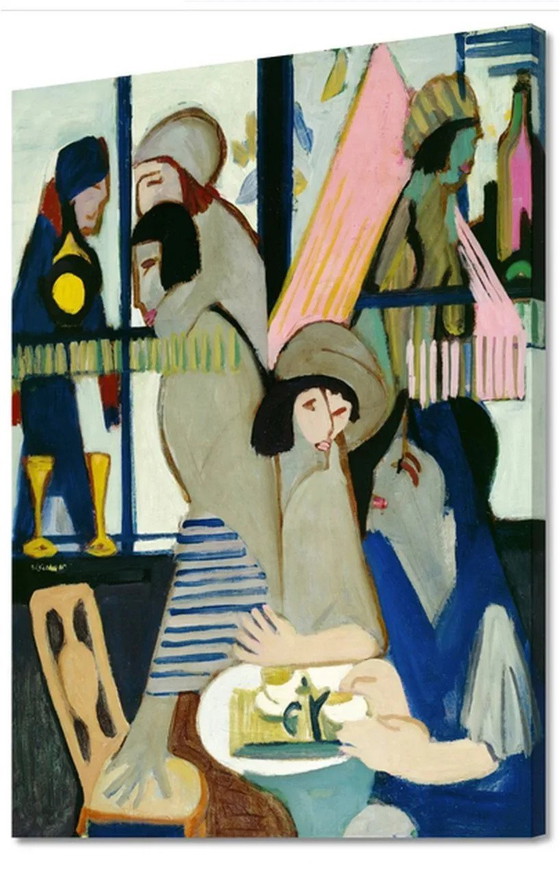 Image 1 of Ernst Ludwig Kirchner ----Het Cafe