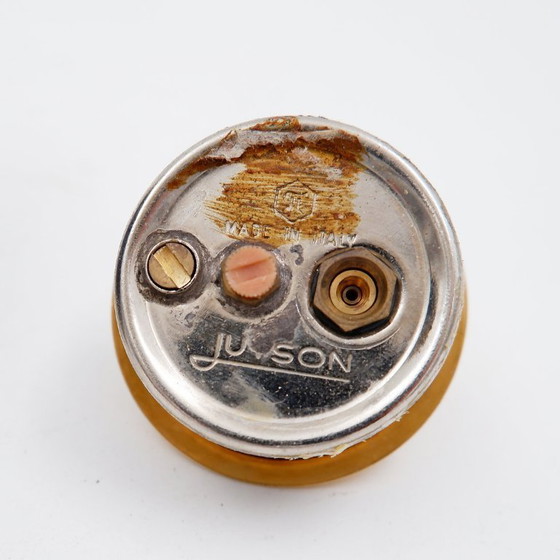 Image 1 of Ceramic and brass lighter by Tommaso Barbi, Italy, 1970s