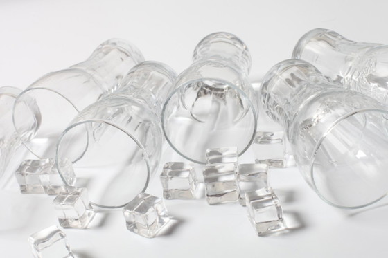 Lot de 6 verres Coca-Cola classiques vintage transparents 300 ml / années 1990 – Verres et carafes, Glass (photo 6 of 7)