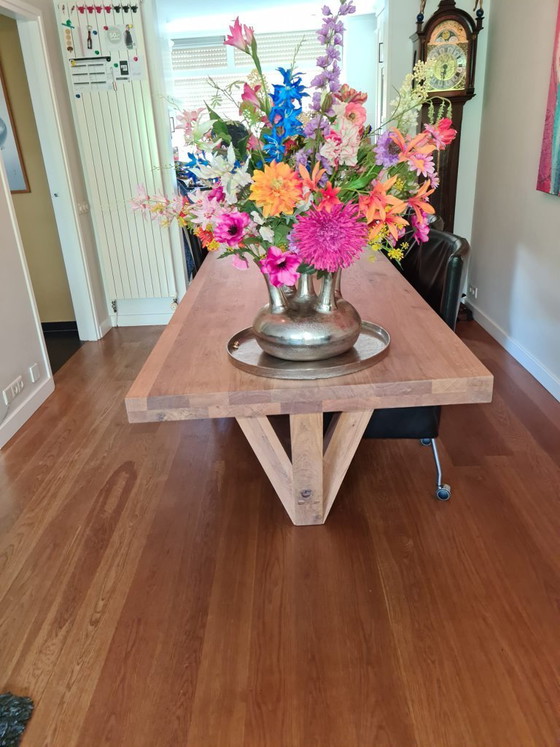 Image 1 of Robust Oak Table